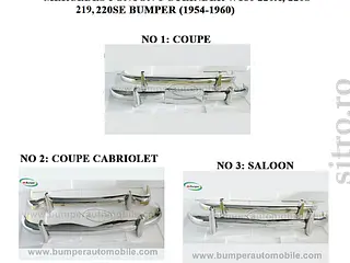 Mercedes Ponton 6-cylinder W180 220A, 220S, 220SE (1954-1960) and 219 (from 1957)